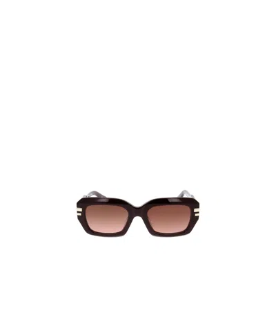 Chloé Full Frame Sunglasses In Red