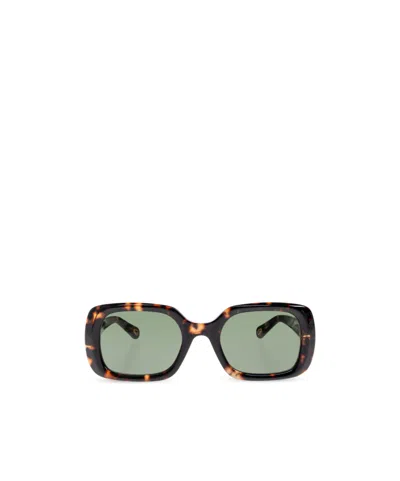 Chloé Full Frame Sunglasses In Black