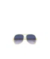 Chloé Pilot-frame Sunglasses In Blue