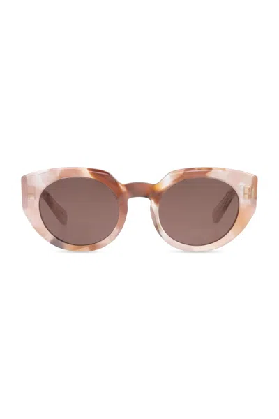Chloé Full Frame Sunglasses In Brown