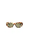 Chloé Full Frame Sunglasses In Brown