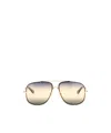 Chloé Square Frame Sunglasses Gradient Lenses In Multi