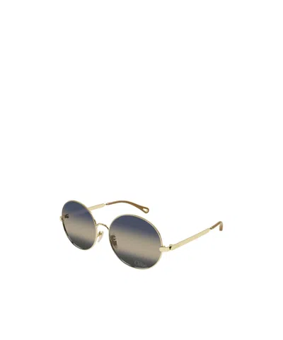 Chloé Full Frame Sunglasses In Gray