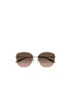 Chloé Franky Sunglasses In Green