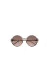 Chloé Round-frame Sunglasses In Grey