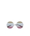 Chloé Full Frame Sunglasses In Metallic