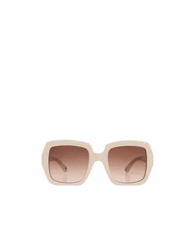 Chloé Full Frame Sunglasses In Nude