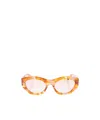 Chloé Full Frame Sunglasses In Orange