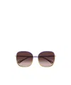 Chloé Full Frame Sunglasses In Red