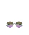 Chloé Full Frame Sunglasses In Silver