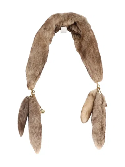 CHLOÉ FUR SCARF