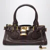 Chloé Garnet Red Paddington Bag Women In Burgundy