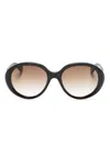 Chloé Ch0007s004 Sunglasses In Brown