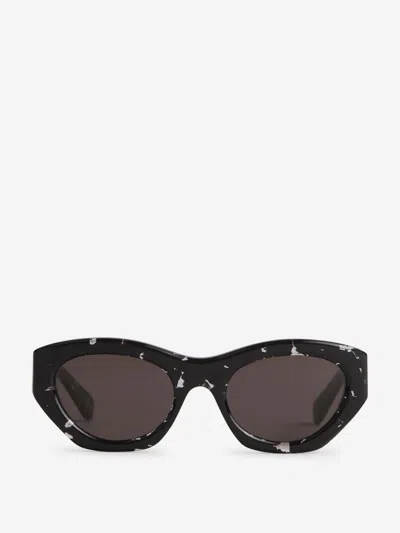 Chloé Gayia Oval Sunglasses In Made Of Recycled Acetate And Ecological Nylon
