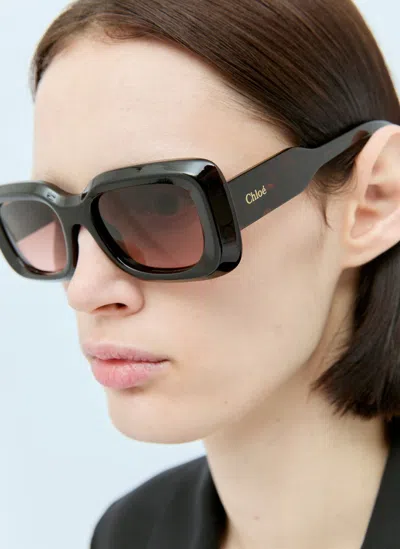 Chloé Gayia Sunglasses In Brown