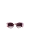 Chloé Round Acetate Sunglasses In Multicolor