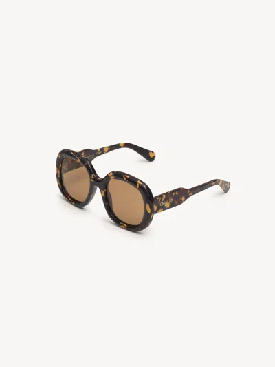 Chloé Gayia Sunglasses Red Size Onesize 100% Acetate