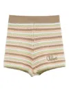 Chloé Gehäkelte Shorts In Brown