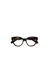 Chloé Logo Marking Flat Light Mirror In Black