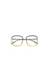 Chloé Geometric Frame Flat Mirror In Multicolor