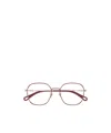 Chloé Geometric Frame Flat Mirror In Red