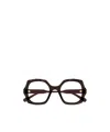Chloé Geometric-frame Glasses In Black