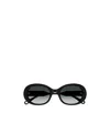Chloé Lilli Round-frame Sunglasses In Black