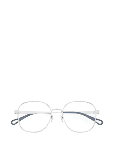 Chloé Geometric Metal Glasses