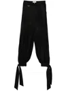 Chloé Georgette-crepe Culottes In Black