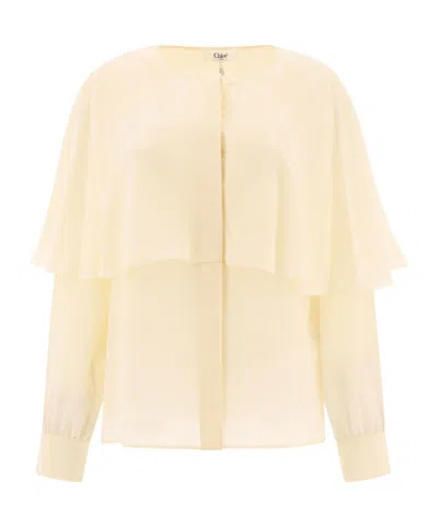 CHLOÉ GEORGETTE SHIRT