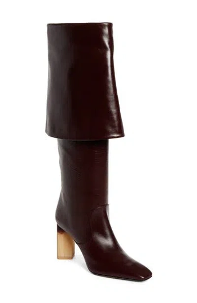 Chloé Georgia Foldover Shaft Over The Knee Boot