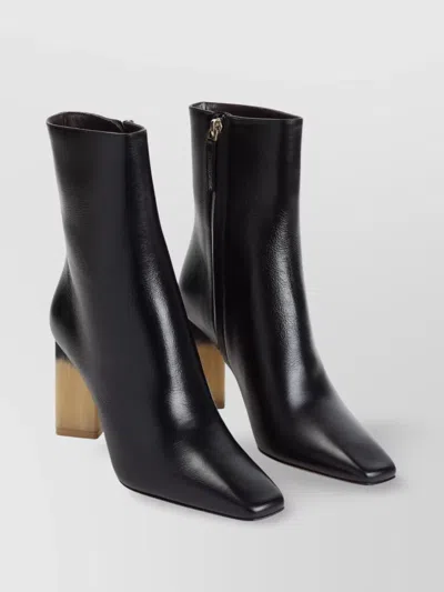 CHLOÉ GEORGIA LEATHER ANKLE BOOTS