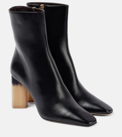 CHLOÉ CHLOÉ GEORGIA LEATHER ANKLE BOOTS