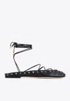 Chloé Ghillies Leather Ballet Flats