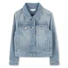 Chloé Denim Jacket In Light Blue