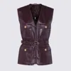 Chloé Giacche Crafty Brown In Burgundy