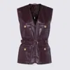 Chloé Giacche Crafty Brown In Burgundy