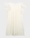 Chloé Eyelets Lace Dress In 117-offwhite