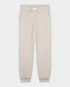 Chloé Printed-pocket Track Pants In Beige Marl