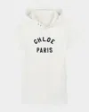 Chloé Logo-embroidered Dress In Offwhite
