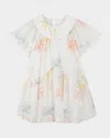 Chloé Palm Tree-print Dress In Multicoloured