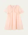 Chloé Silk Dress In Petal Pink