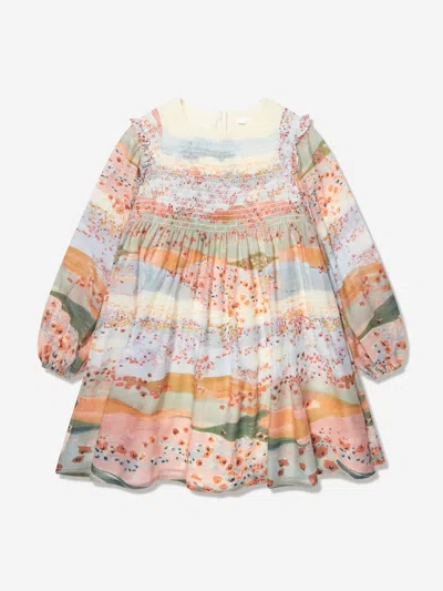 Chloé Babies' Girls Ceremony Dress In Multicoloured