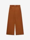 Chloé Girls Corduroy Trousers In Brown