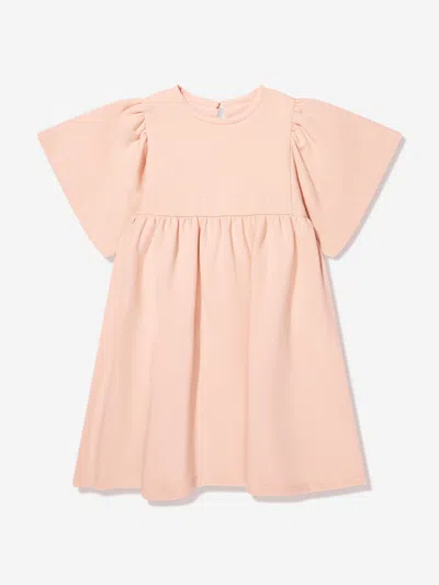 Chloé Babies' Girls Flower Dress In Pink