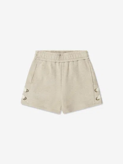 Chloé Kids' Girls Lacing Shorts In Beige