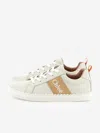Chloé Logo-print Sneakers In Ivory