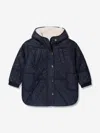 CHLOÉ GIRLS LONG QUILTED JACKET