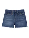 Chloé Short Jeans In Blue