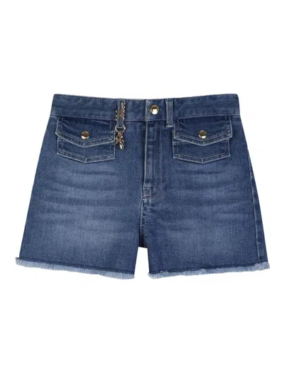 Chloé Girls' Mini Comfort Stretch Shorts In Gray